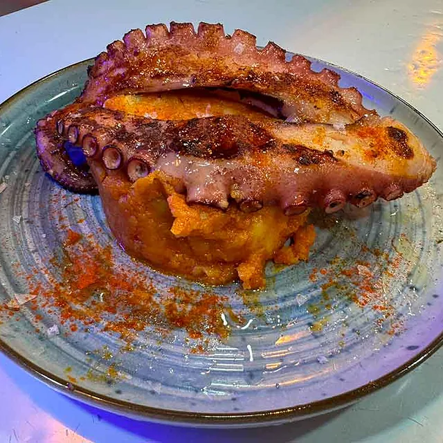 Restaurante sidreria el Txigre pulpo